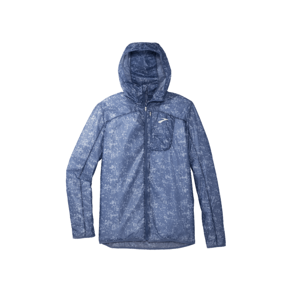 Chaqueta Brooks All Altitude Con Estampado De Glitch En El Crepúsculo