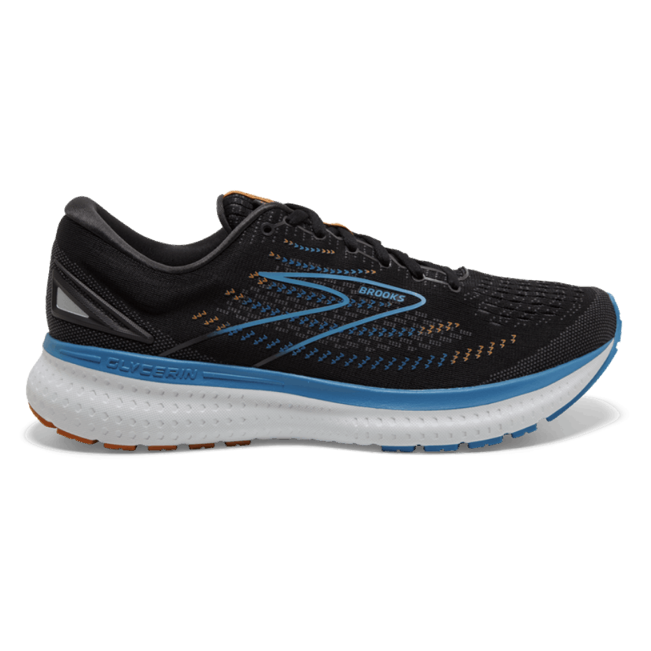 Brooks Glicerina 19 Negro-azul-naranja