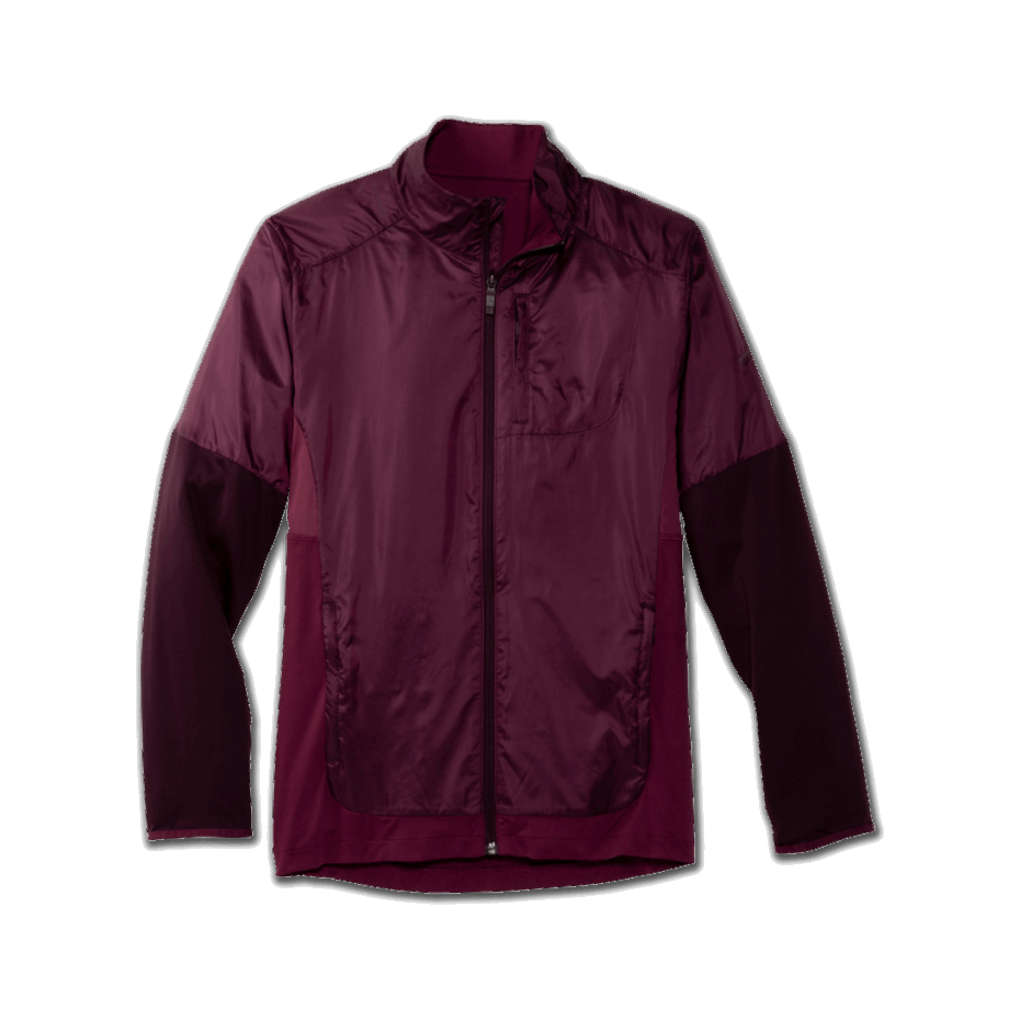 Chaqueta Híbrida Brooks Fusion Sangría-merlot