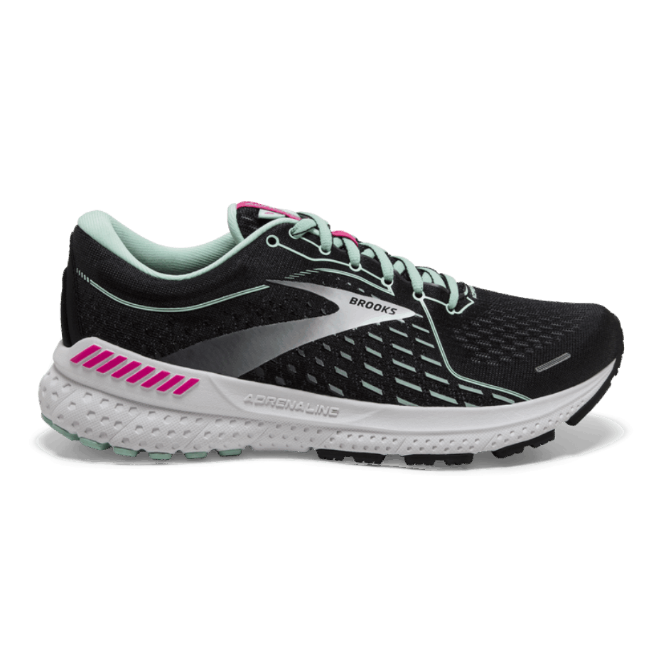 Brooks Adrenaline Gts 21 Negro-rosa-yuca