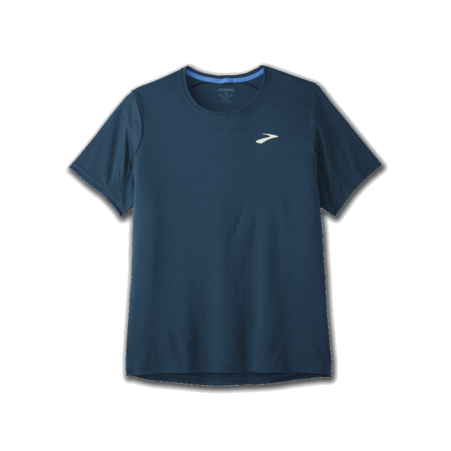 Brooks Atmósfera Manga Corta Indigo Rush