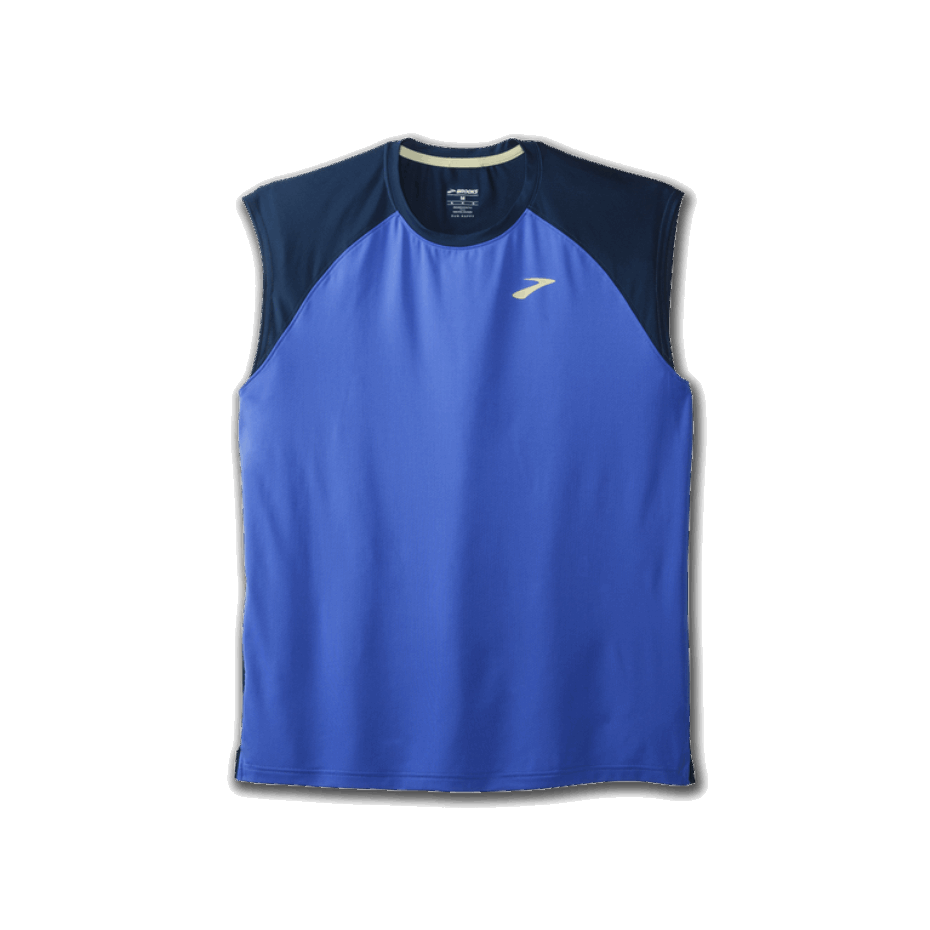 Arroyos Corren Dentro De Bluetiful-indigo Rush Sin Mangas