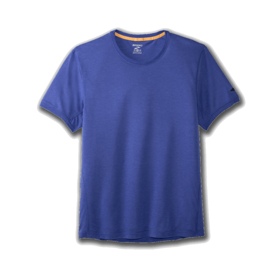 Distancia Brooks Manga Corta Heather Amparo Azul