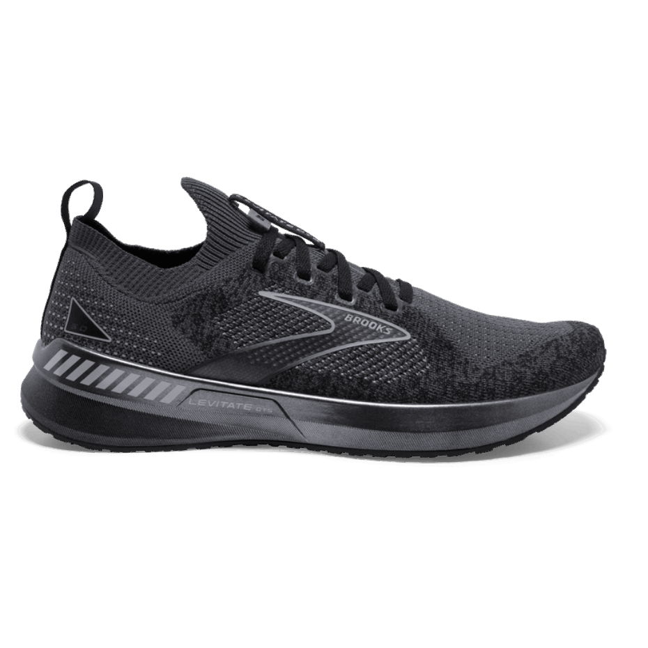 Brooks Levitate Stealthfit Gts 5 Negro-ébano-gris