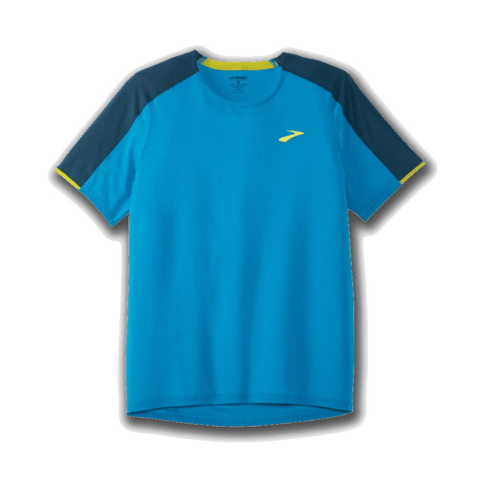 Brooks Atmósfera Manga Corta Azul Eléctrico-alpino