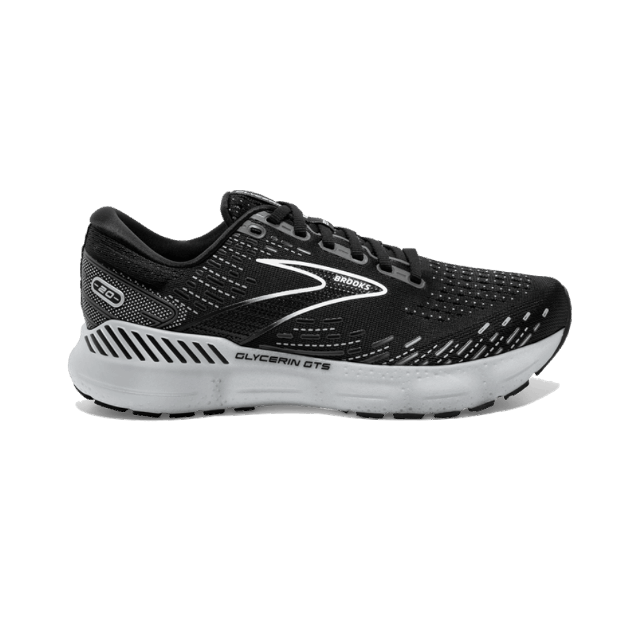 Brooks Glicerina Gts 20 Negro-blanco-aleacion