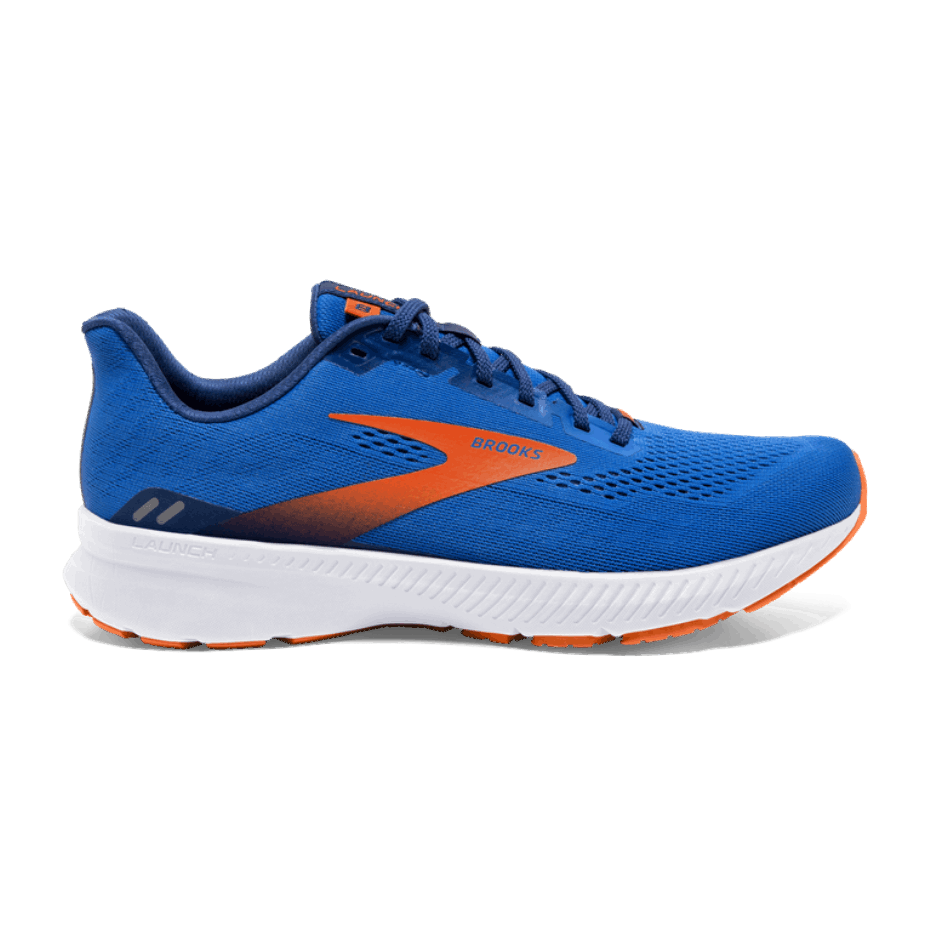 Brooks Launch 8 Azul-naranja-blanco