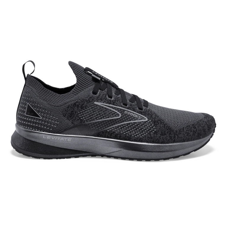 Brooks Levitate Stealthfit 5 Negro-ébano-gris