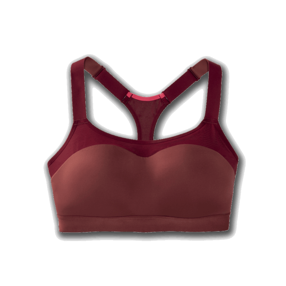 Brooks Dare Racerback Run Sujetador Terracota-terracota Profunda