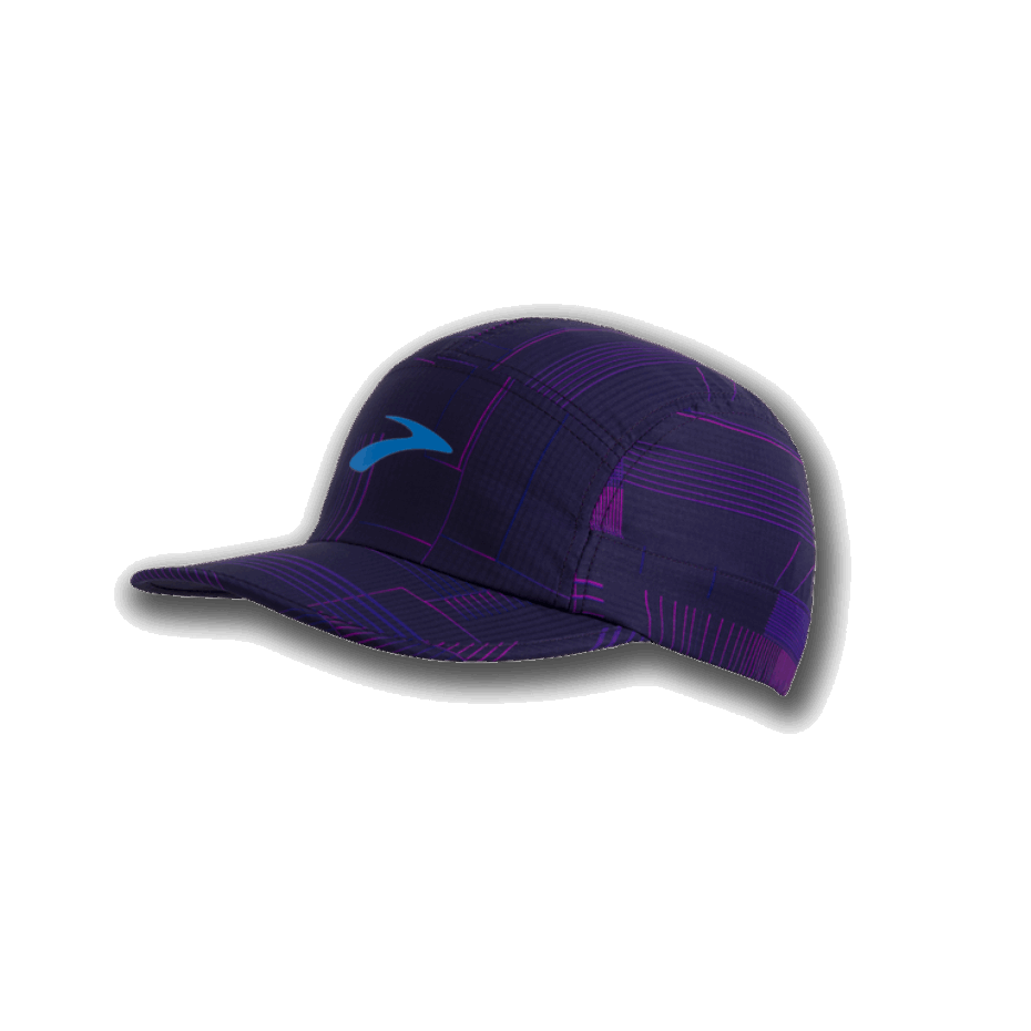Brooks Propel Hat Matrix Estampado Azul Marino