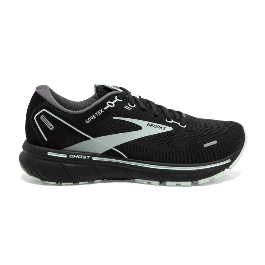 Brooks Ghost 14 Gtx Black-blackened Pearl-aquaglass