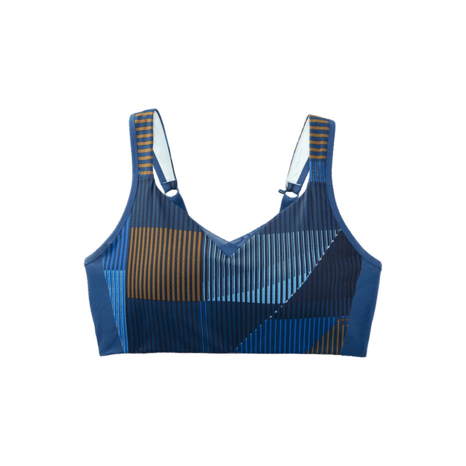 Brooks Drive Descapotable Correr Sujetador Movimiento Estampado