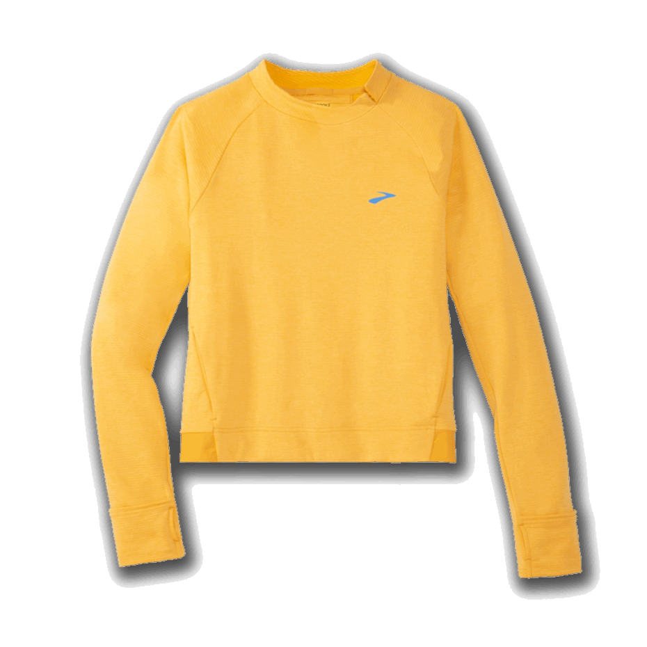 Brooks Notch Térmica Manga Larga Heather Saffron