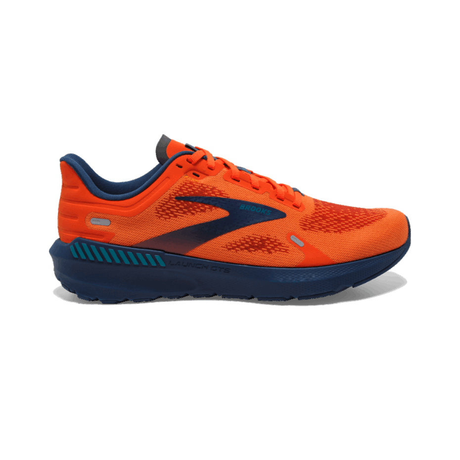 Brooks Lanzan Gts 9 Flame-titan-crystal Teal
