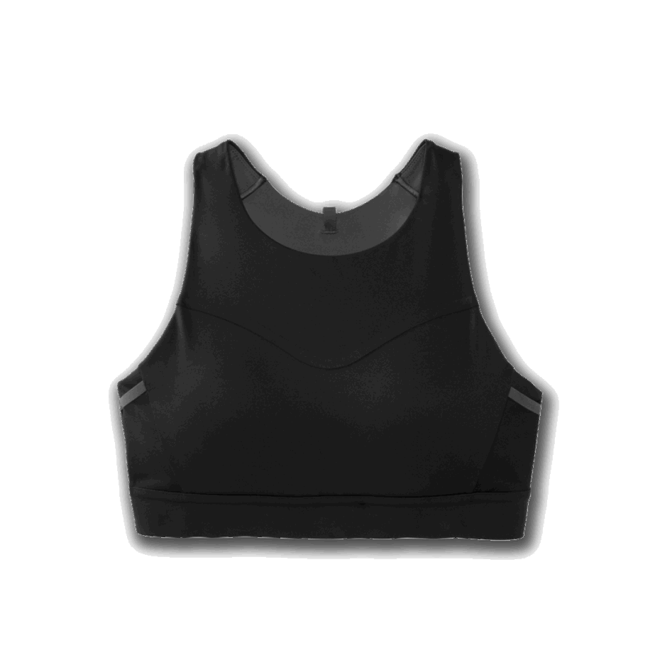 Sujetador Deportivo Brooks Drive 3 Bolsillos Negro