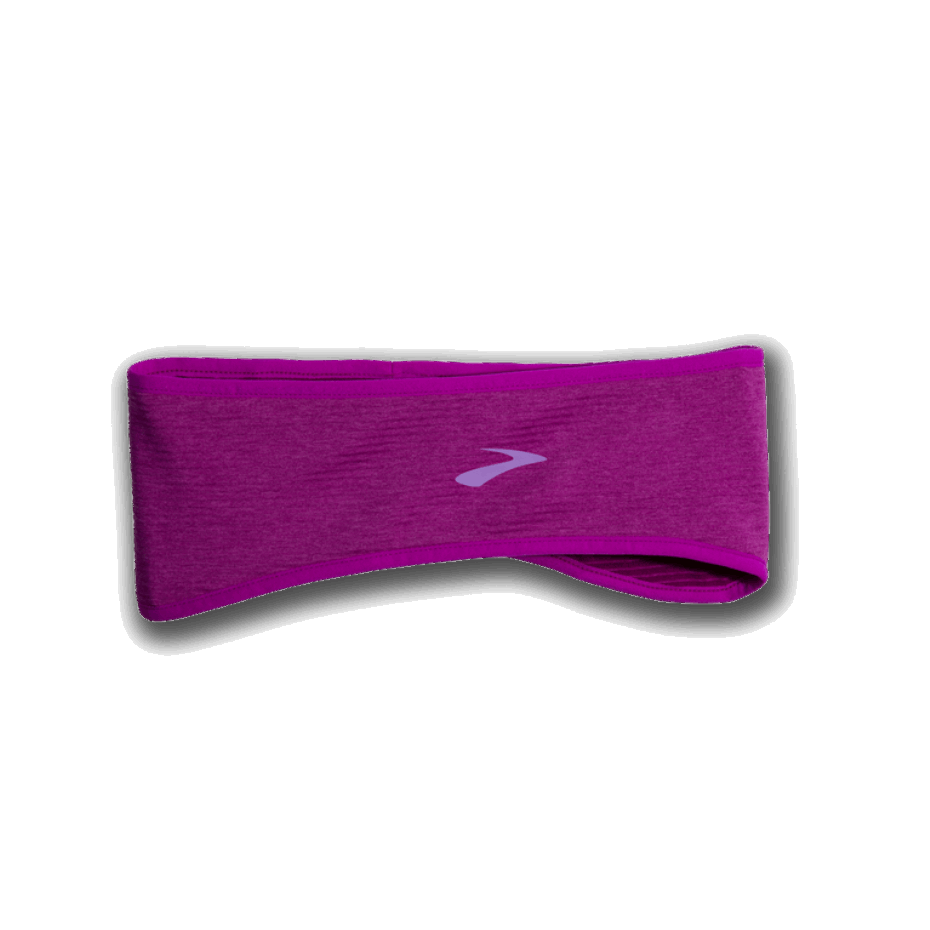 Diadema Térmica Con Muesca Brooks Magenta Jaspeado