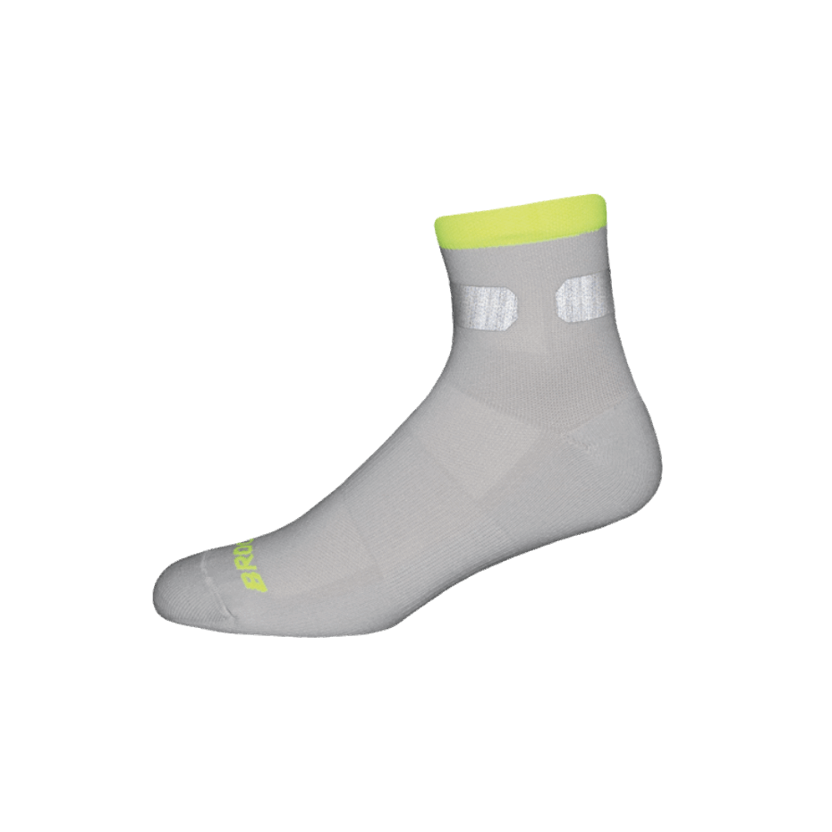 Calcetín Brooks Carbonite Icy Grey-carbon