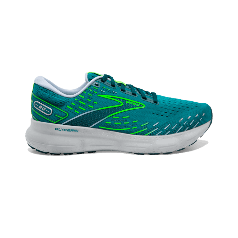 Brooks Glicerina 20 Kayak-garza-gecko Verde