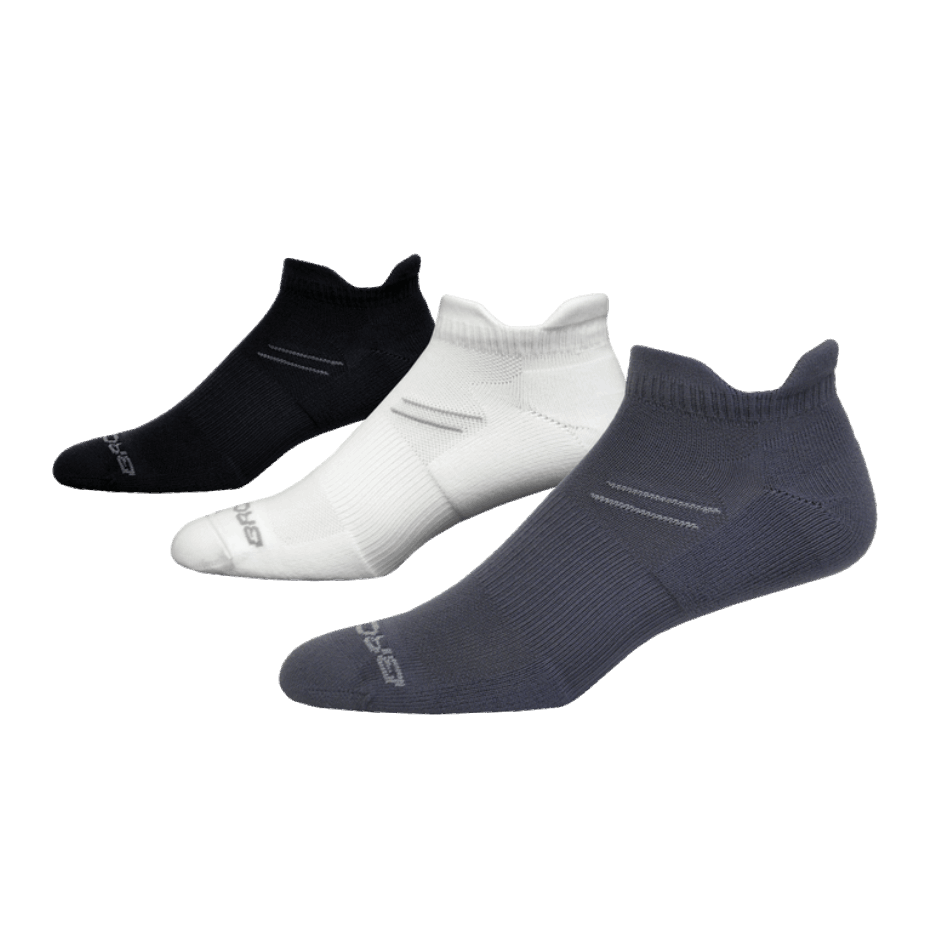 Pack De 3 Brooks Run-in Asfalto-blanco-negro