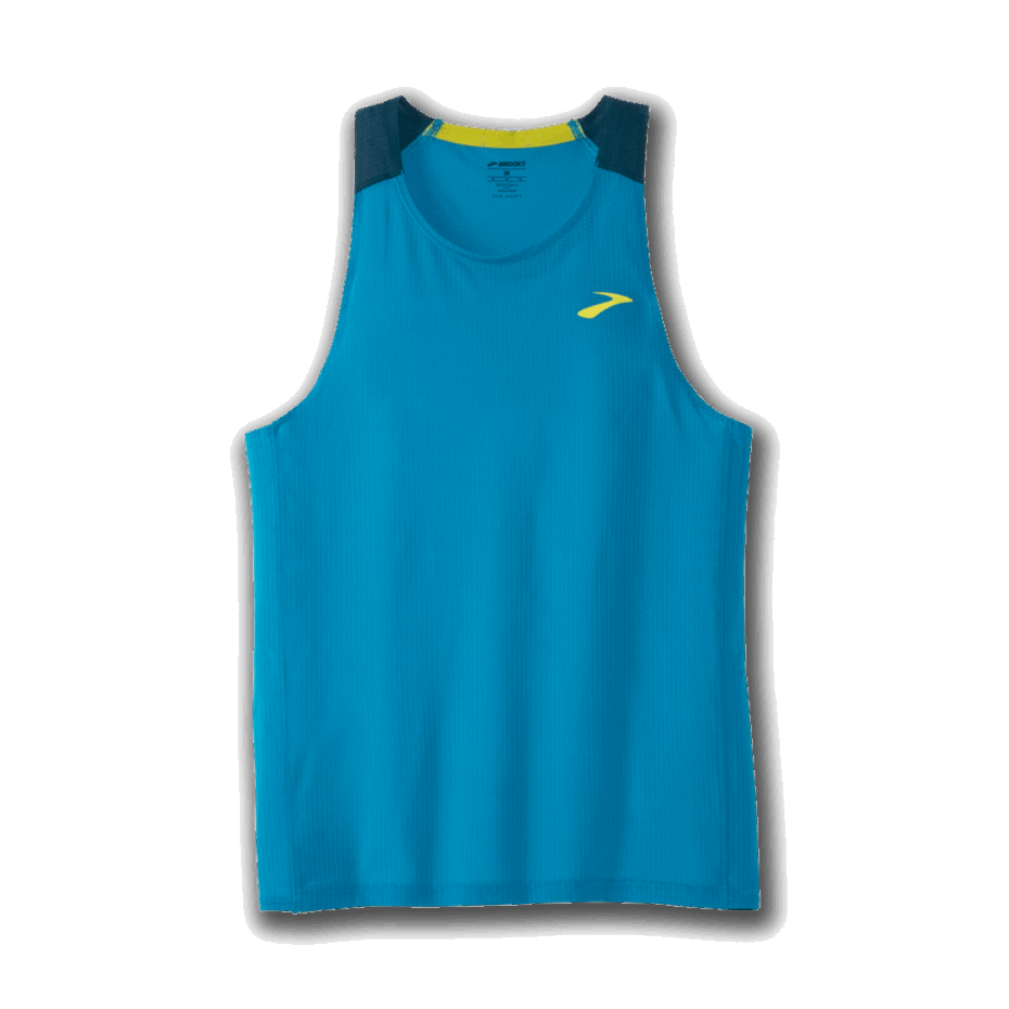 Brooks Atmósfera Camiseta Azul Eléctrico-alpino
