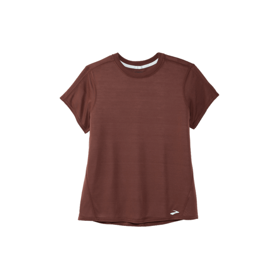 Brooks Distancia Carrera Manga Corta Pasas