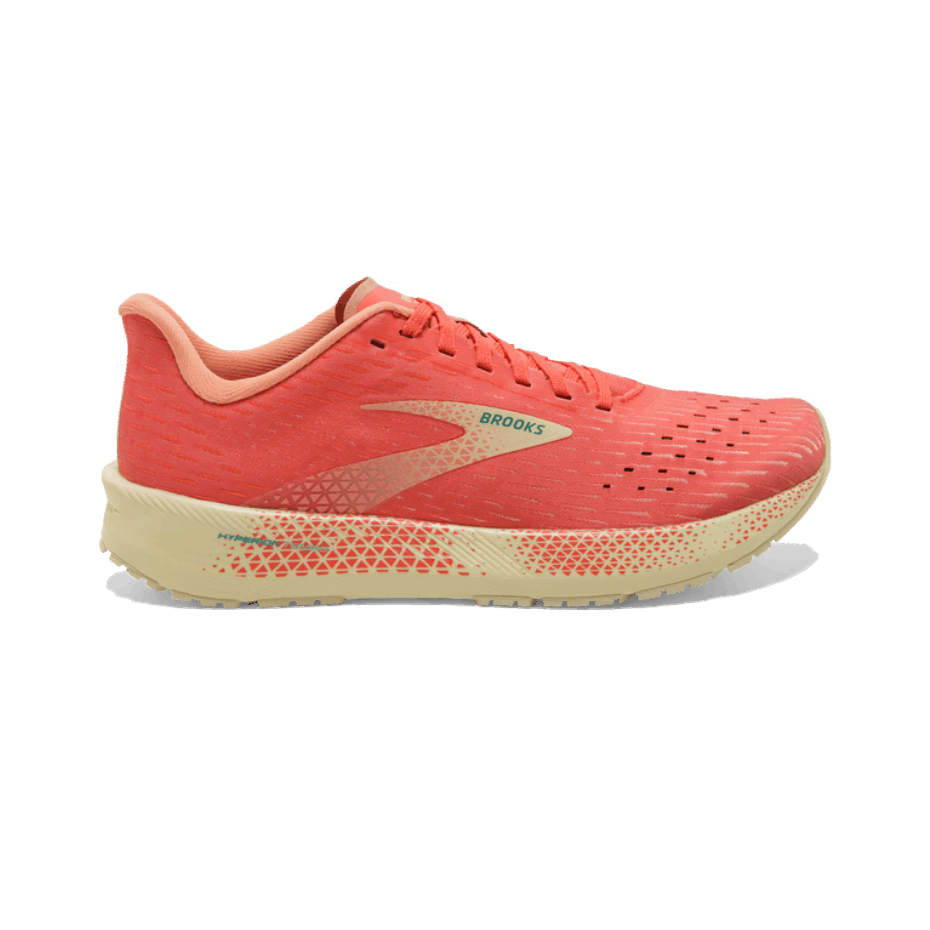 Brooks Hyperion Tempo Hot Coral-flan-fusion Coral