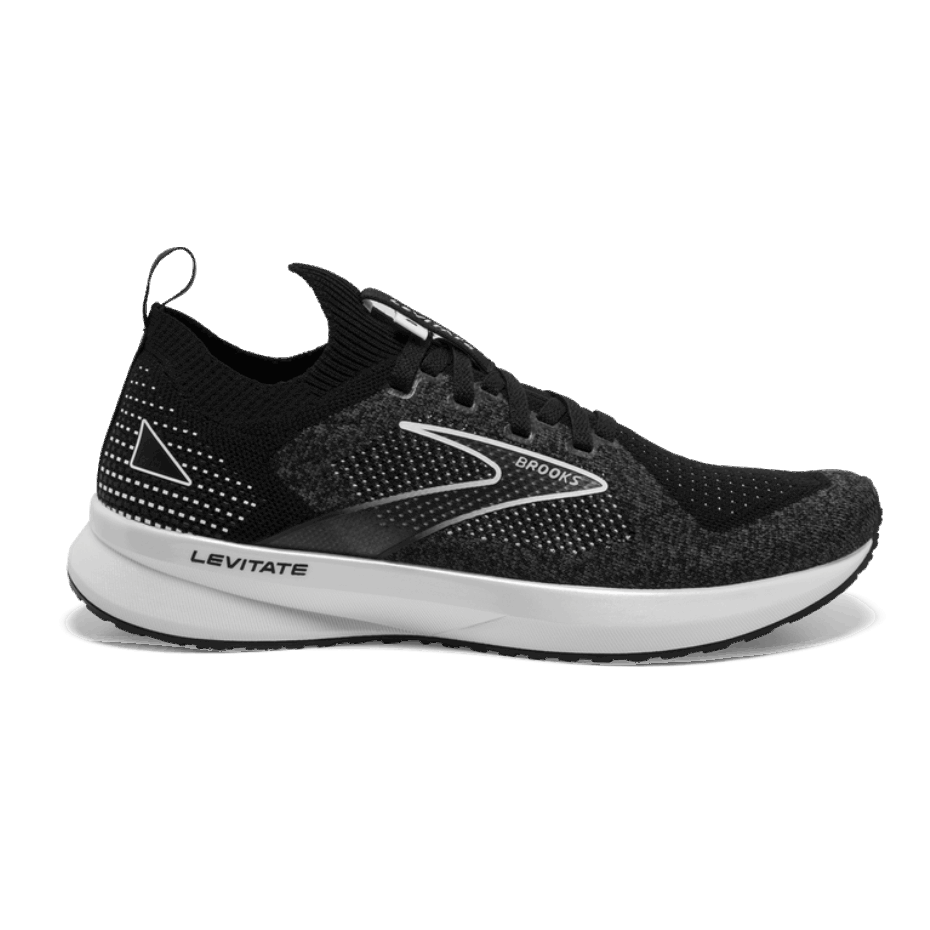 Brooks Levitate Stealthfit 5 Negro-gris-blanco