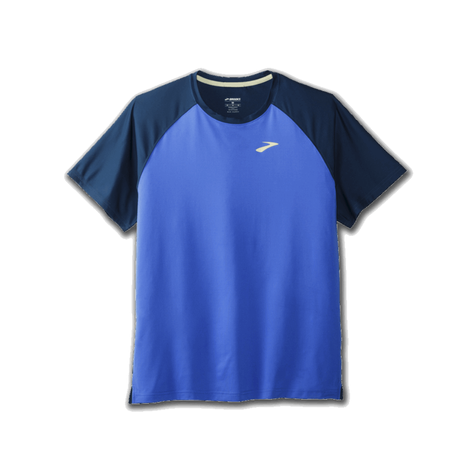 Brooks Corre Dentro De Manga Corta Bluetiful-indigo Rush