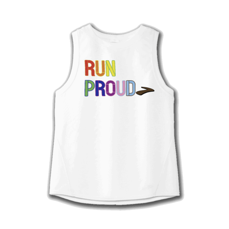 Brooks Distancia Tanque Gráfico Corre Orgulloso