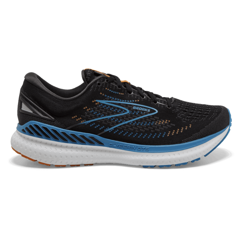 Brooks Glicerina Gts 19 Negro-azul-naranja