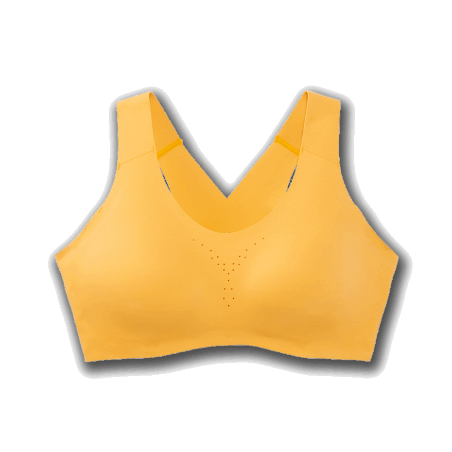 Sujetador Brooks Dare Crossback Run Azafrán