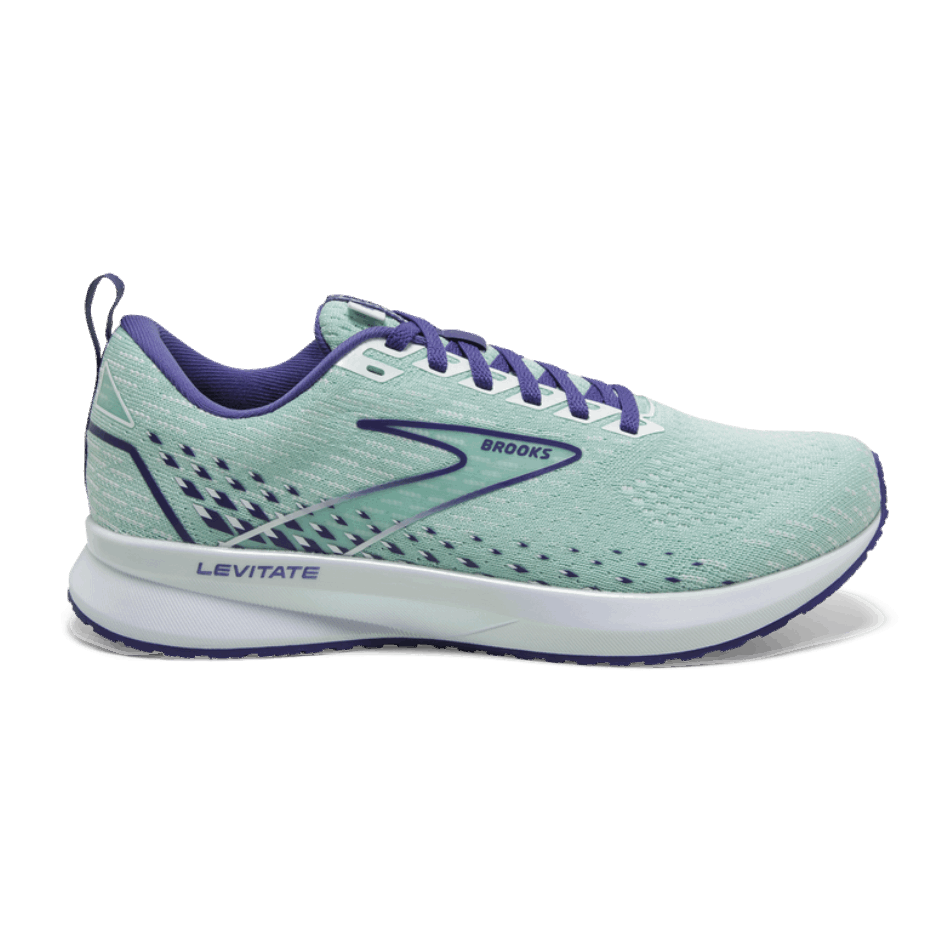 Brooks Levitate 5 Yuca-azul Marino-blanco