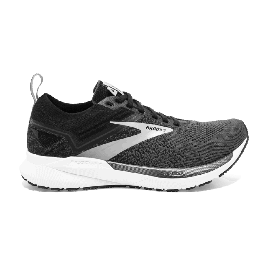 Brooks Ricochet 3 Negro-ennegrecido Perla-blanco