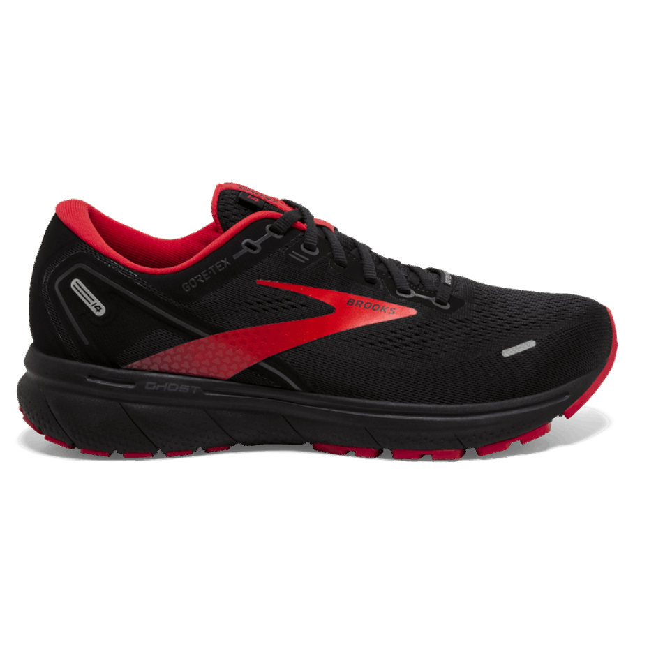 Brooks Ghost 14 Gtx Black-blackened Pearl-high Risk Red