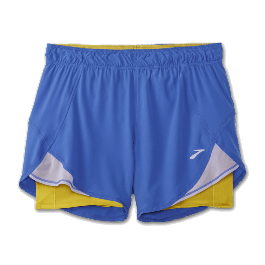 Brooks Chaser 5'' 2-in-1 Short Bluetiful-golden Hour