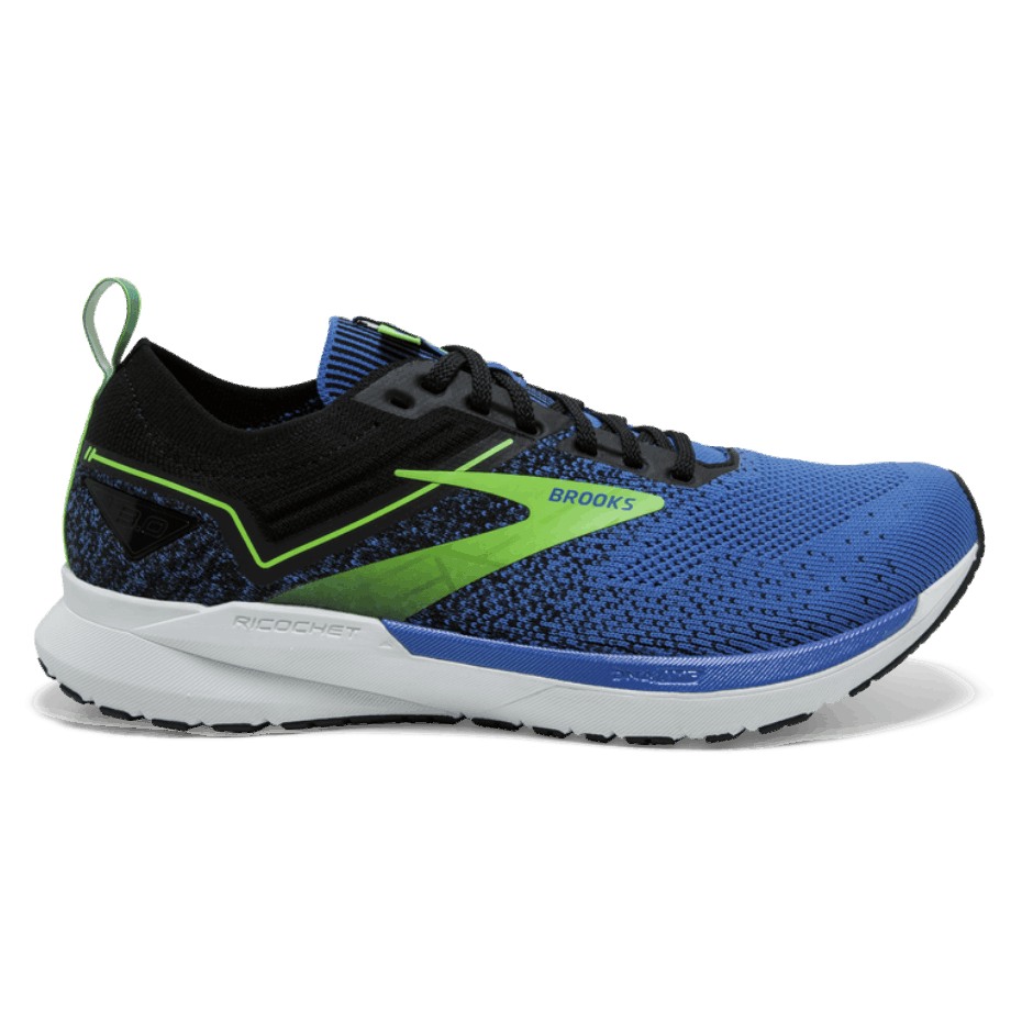 Brooks Ricochet 3 India Tinta-azul-verde Gecko