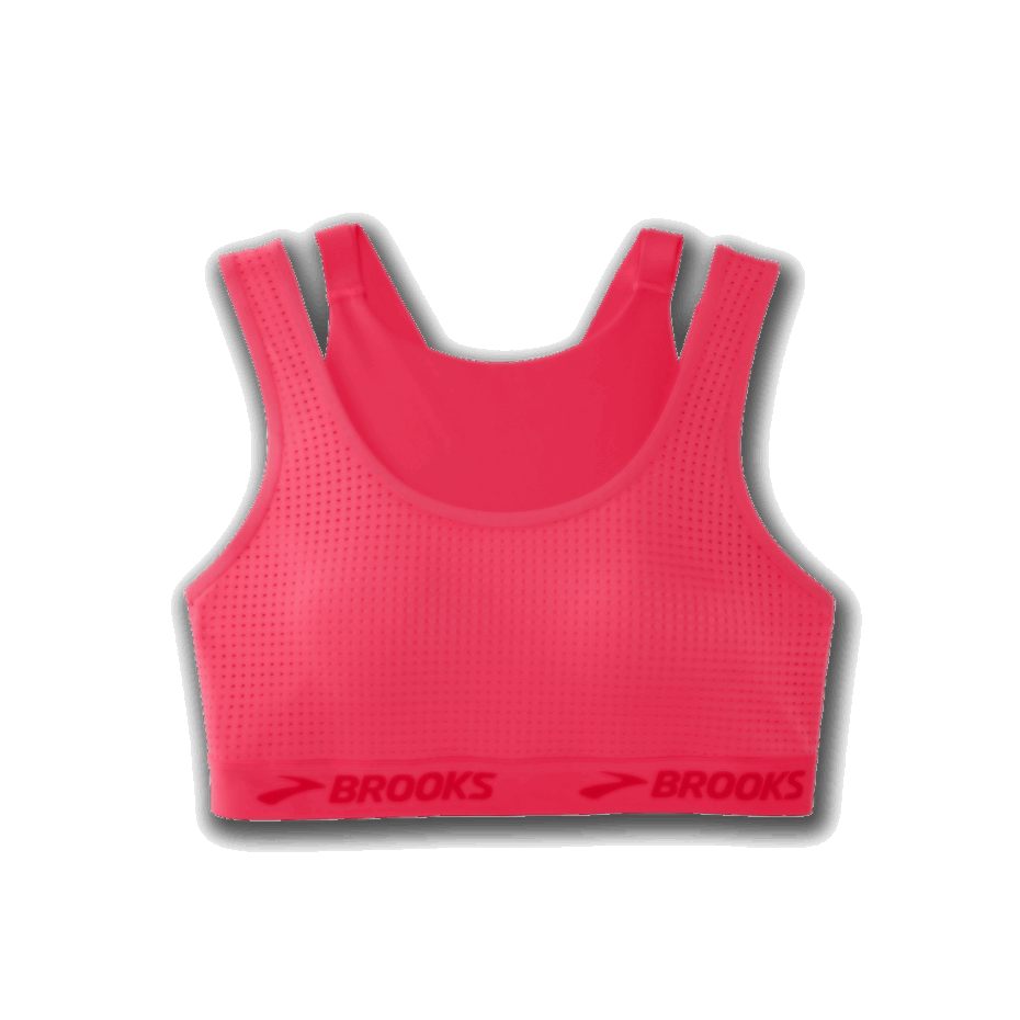 Sujetador Brooks Drive Mesh Run Rosa Flúor