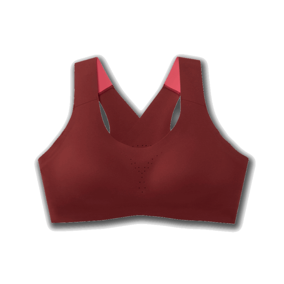 Brooks Dare Crossback Run Sujetador Remolacha