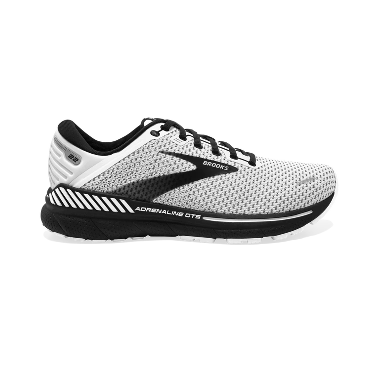 Brooks Adrenaline Gts 22 Blanco-gris-negro