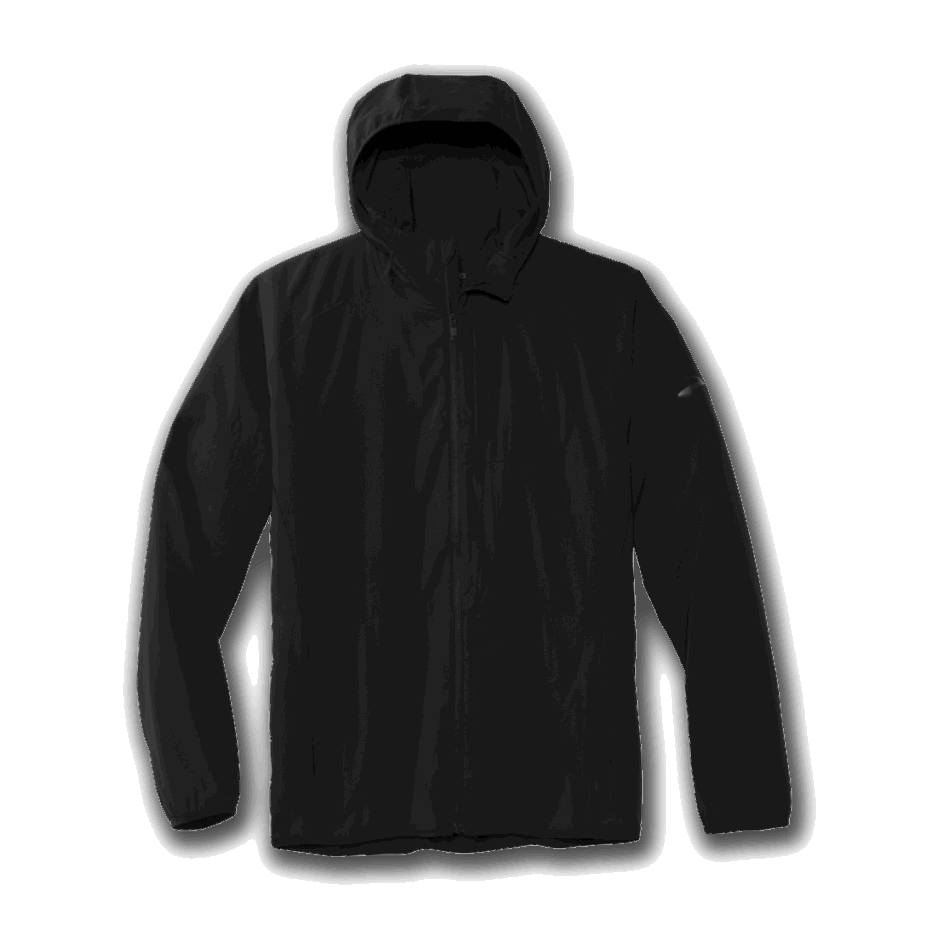 Chaqueta Con Dosel Brooks Negra