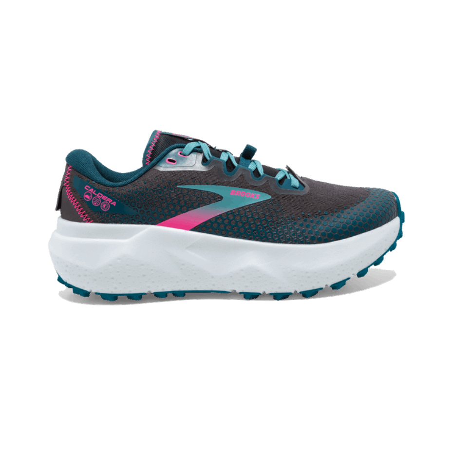 Brooks Caldera 6 Azul Perla Rosa Coral