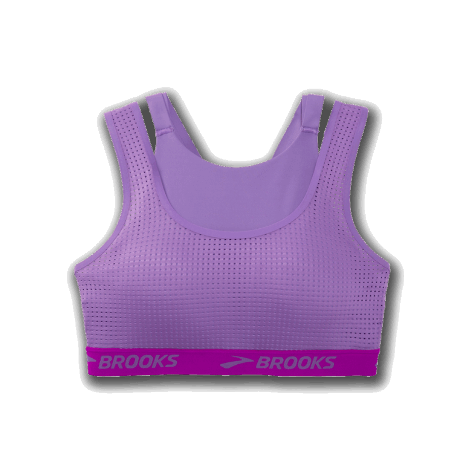 Sujetador Brooks Drive Mesh Run Heliotropo-magenta