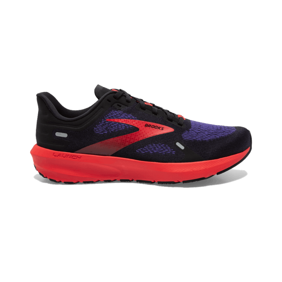 Brooks Launch 9 Negro-azul Profundo-rojo