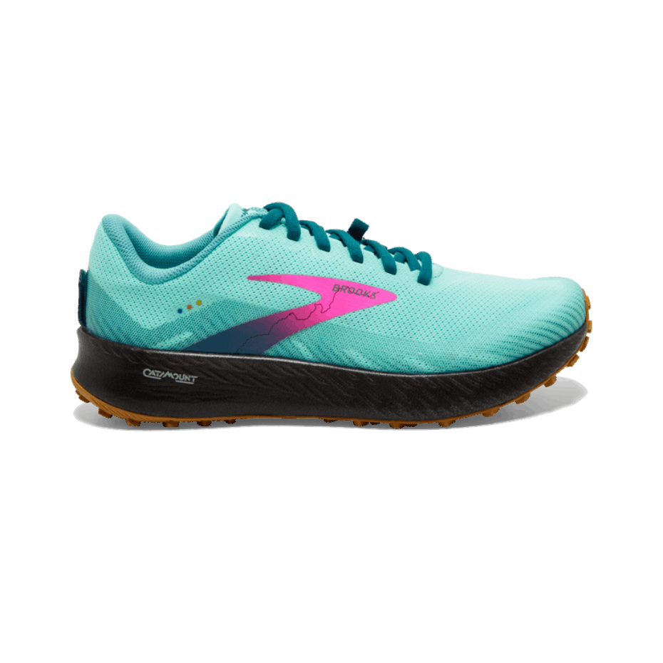 Brooks Catamount Porcelana-azul Coral-rosa