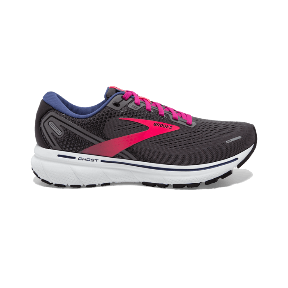 Brooks Ghost 14 Perla-negro-rosa