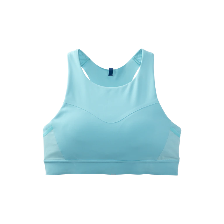 Sujetador Brooks Drive 3 Pocket Run Verde Azulado