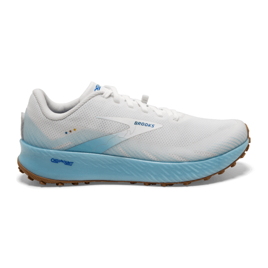 Brooks Catamount Blanco-helado Aqua-azul