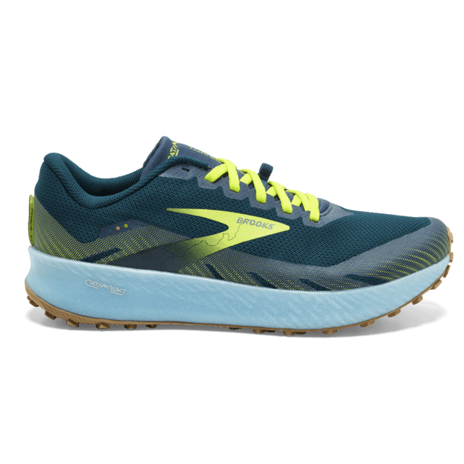 Brooks Catamount Azul-lima-galleta