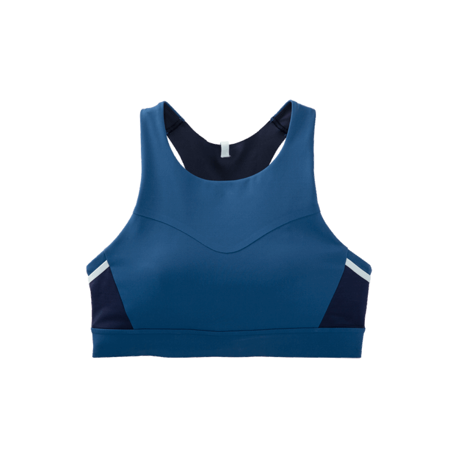Sujetador Brooks Drive 3 Pocket Run Azul Ceniza-azul Marino-azul Hielo